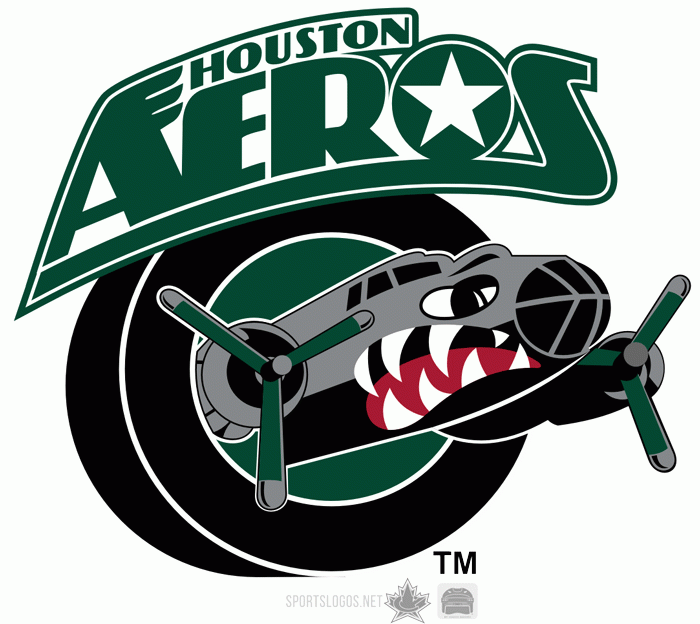Houston Aeros 2006 07-2012 13 Primary Logo iron on transfers for clothing
